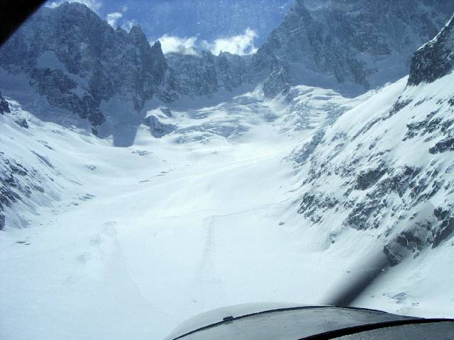 Finale au glacier de Leschaux (74).