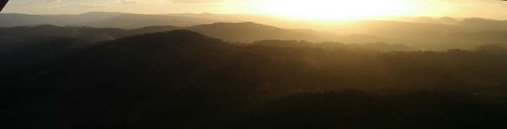 Lignes bleues des Vosges.